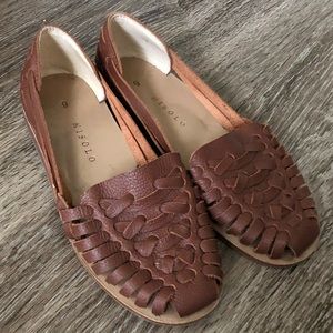 Nisolo Ecuador Huarache Sandal Burnt Sienna